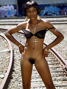 skinny black girl naked seduction
