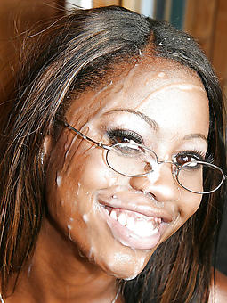 ebony blowjob facial amature porn