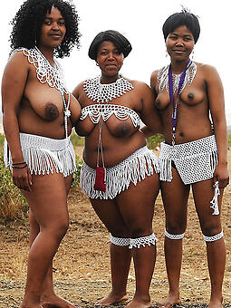 interesting off colour nude african women