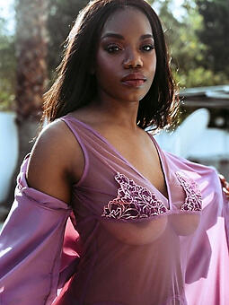 lingerie down in the mouth balack non-specific posing