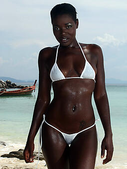 unadulterated hot black girls in bikini