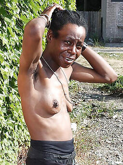 small titty ebony seduction