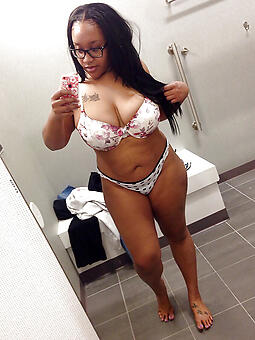 naked pics of ebony girls to undergarments