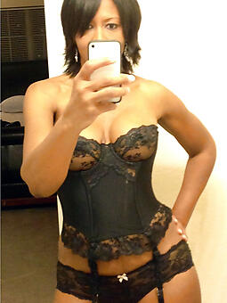 flawless ebony lingerie porn