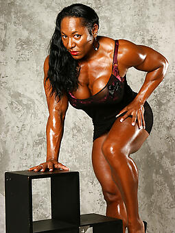 nude black muscle body stripping